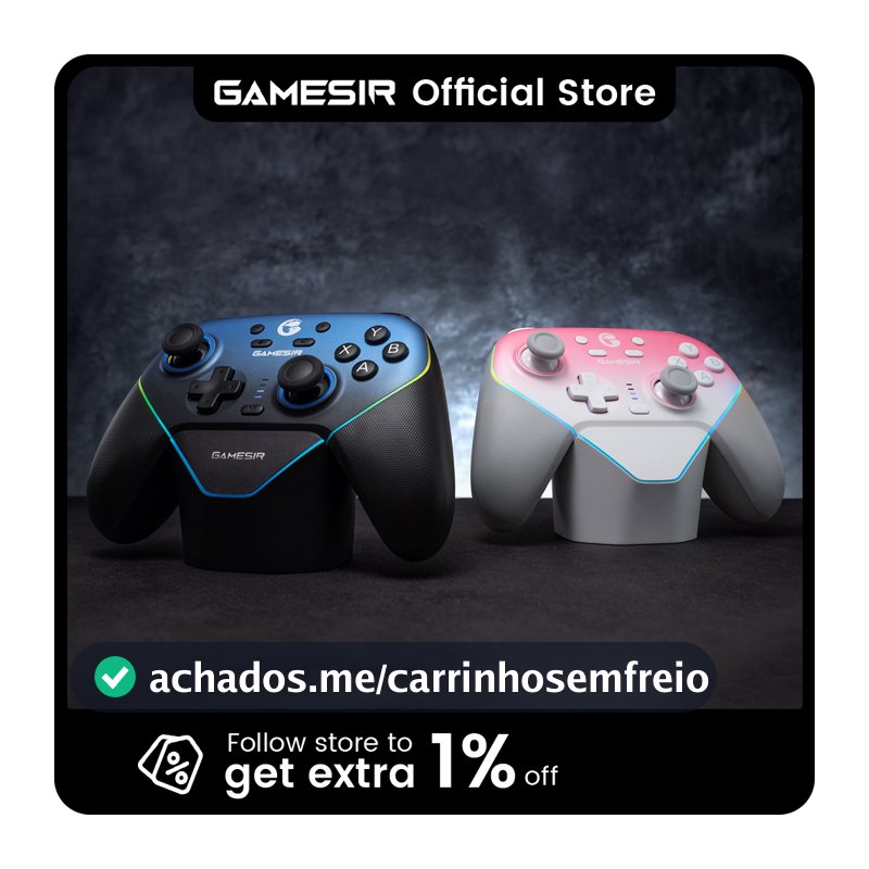 Controle Sem Fio GameSir Super Nova para Switch 2