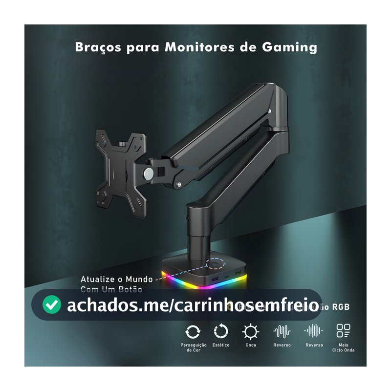 RGB，Braço Articulado Monitor，  Suporte Monitor， Suporte Tv， Suporte para Monitor Articulado， Monitor Suporte Articulado